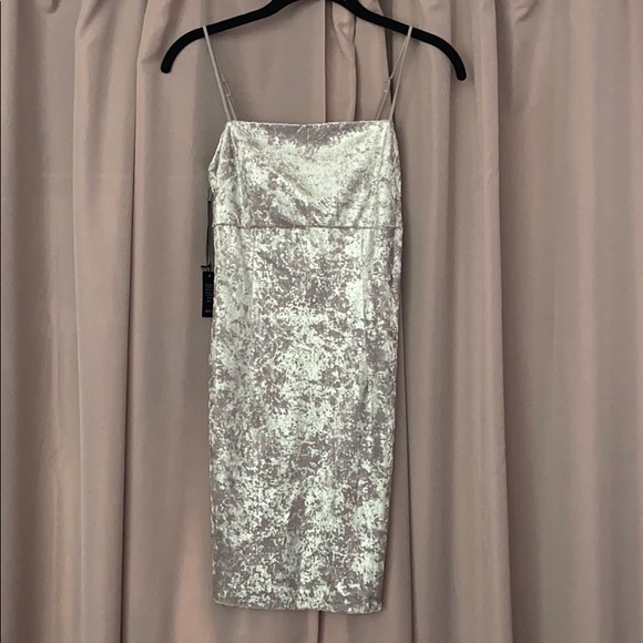 [NWT] Lavender Velour Dress - Picture 2 of 3